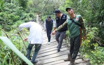 Respon Cepat Bupati OKU Selatan Turun ke Lokasi Jembatan Putus, Keselamatan Warga Diprioritaskan