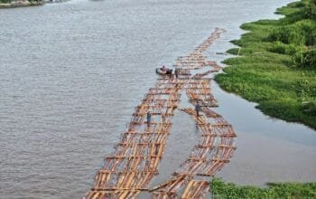Sungai Pawan Kayu Ilegal Digerebek