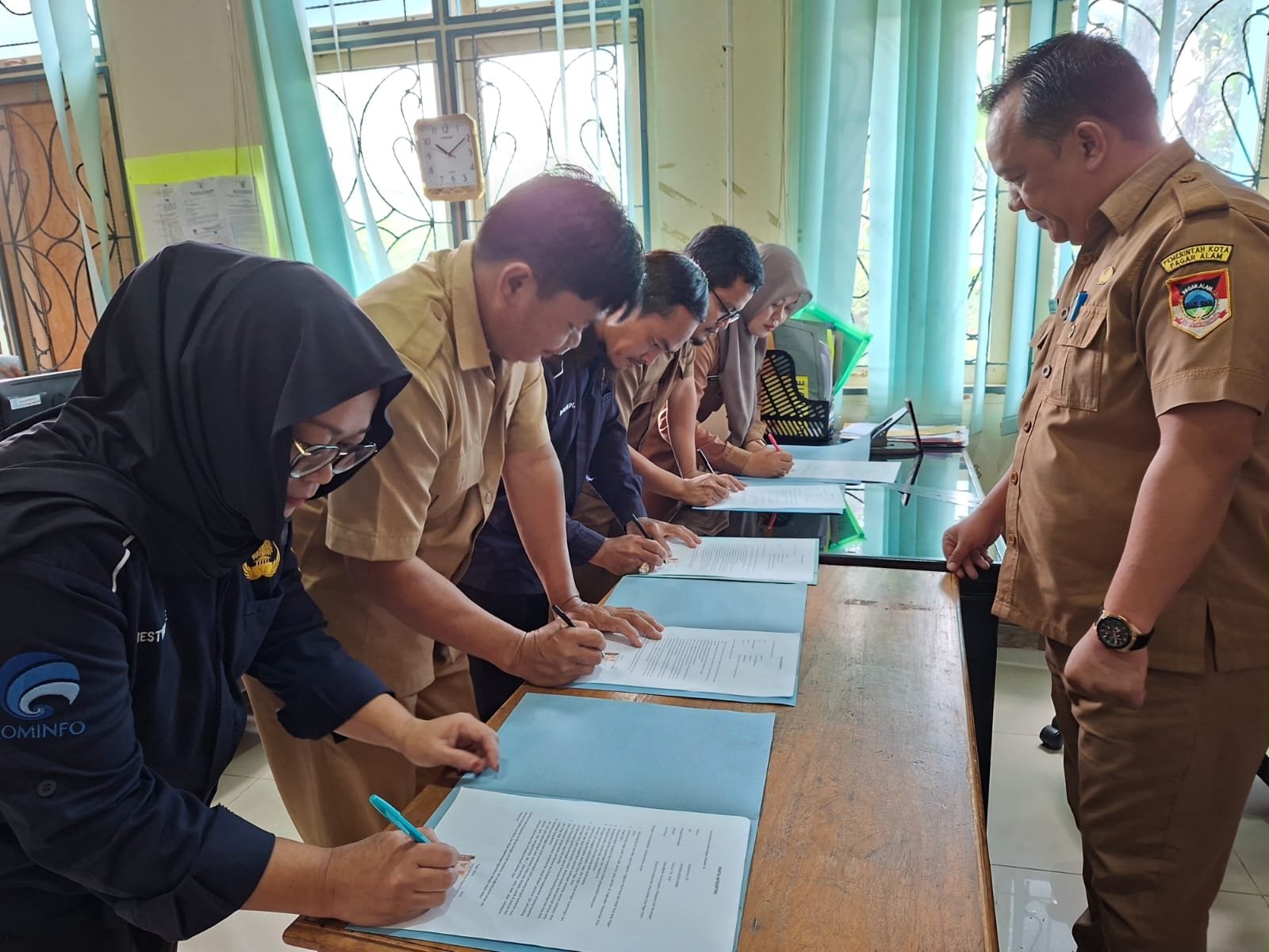 Perkuat Komitmen Tata Kelola Bersih, Dinkominfo Pagar Alam Teken Pakta Integritas 2026