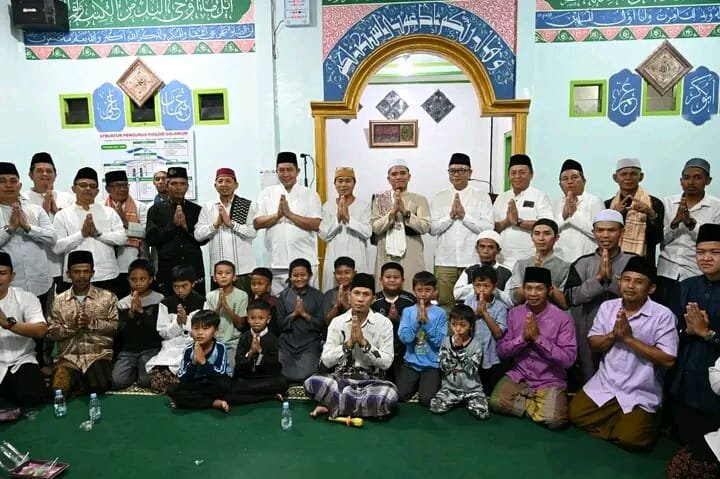 Safari Ramadan 1447 H, Wako Ludi dan Wawako Bertha Jemput Aspirasi Warga di Masjid-Masjid Pagar Alam