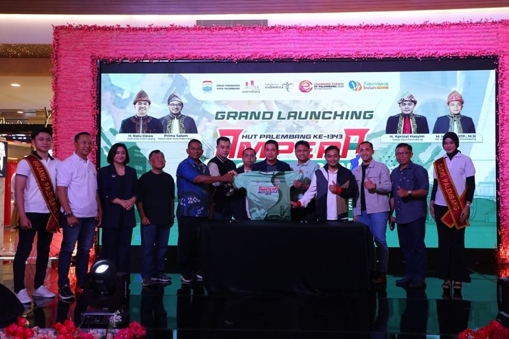 Ampera Tourism Run 2026 Resmi Dibuka, Target 5.000 Pelari Ramaikan HUT ke-1343 Palembang