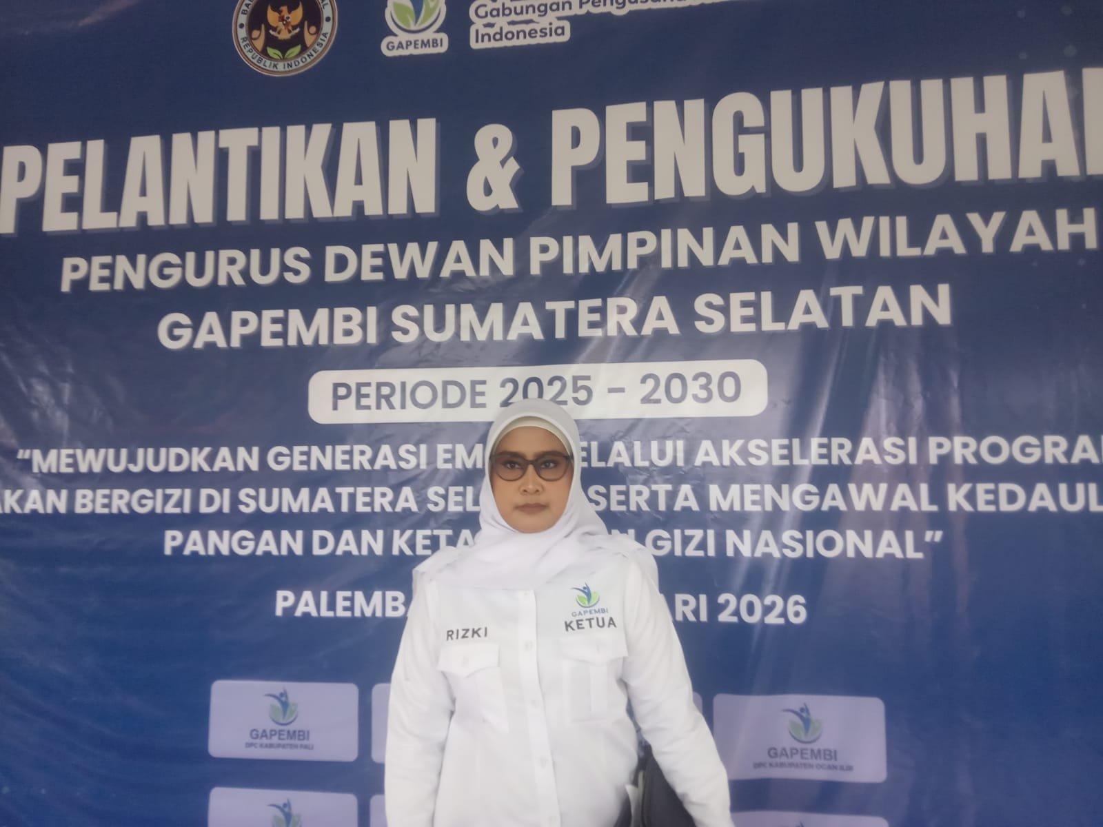 DPW Gapembi Sumsel Resmi Dilantik, Fokus Dukung Program Makan Bergizi