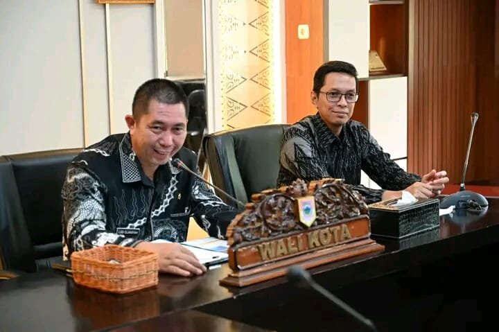 Wako Pagar Alam Terima Entry Meeting BPK Sumsel