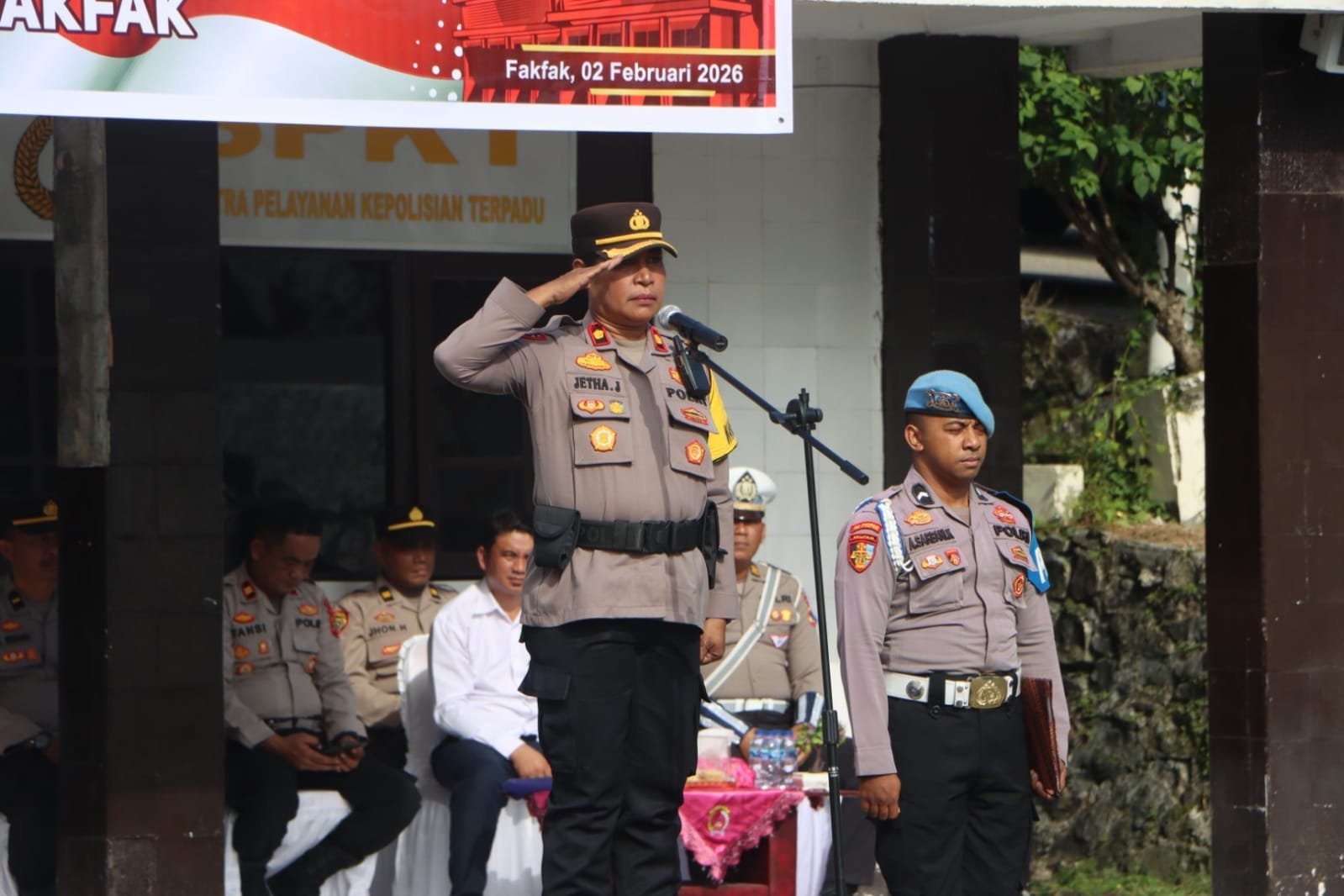 Wakapolres Fakfak Pimpin Apel Operasi Keselamatan Mansinam 2026 Perkuat Sinergi Lintas Sektor demi Keamanan Pengendara