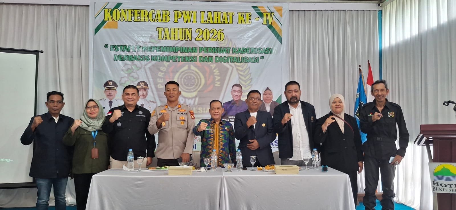 Edhi Amin Menang Dramatis di Konfercab PWI Lahat, Ungguli Muchtarim