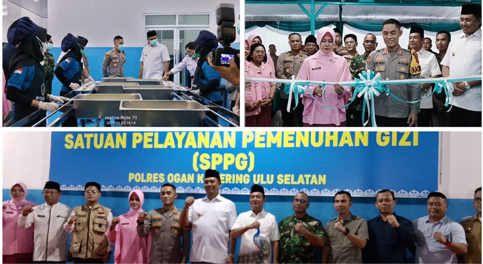 Perkuat Ketahanan Gizi, SPPG Kemala Bhayangkari Resmi Diluncurkan 