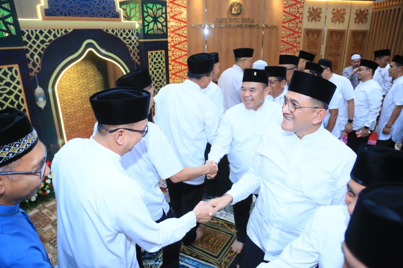 Sekda Safari Ramadan di BI Sumsel