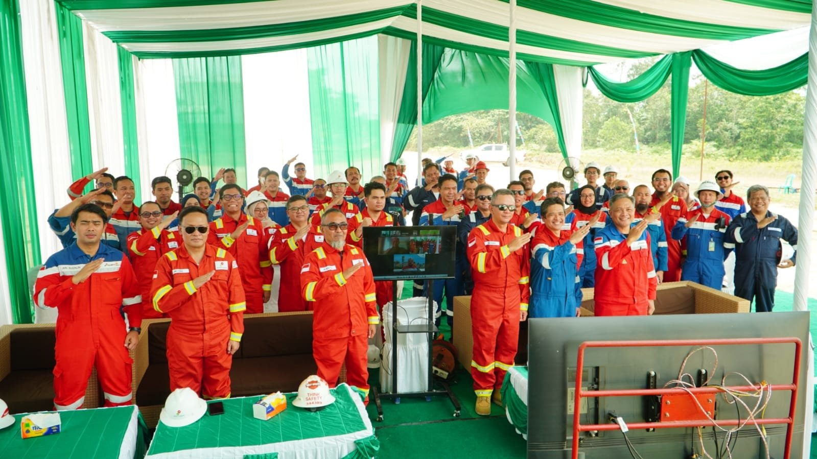 Dorong Peningkatan Produksi, SKK Migas Dukung Field Trial Injeksi Chemical di Lapangan Meruap