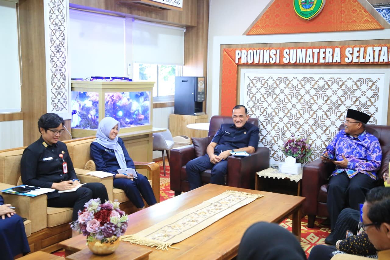 Edward Candra Terima Silaturahmi Ibnu Aziz, Bahas Kerja Sama Pengembangan SDM