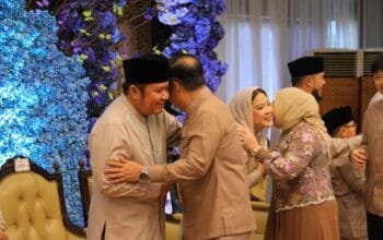 Open House Lebaran, Wagub Cik Ujang Hadirkan Suasana Hangat dan Penuh Kebersamaan