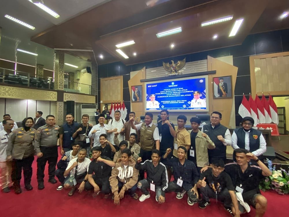 Polda Sumsel Pulangkan 14 Korban Dugaan TPPO dari Kamboja, Dalami Jaringan Perdagangan Orang