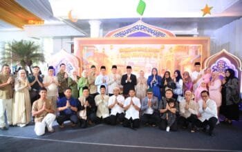 Sekda Sumsel Edward Candra Gelar Open House Idulfitri 1447 H