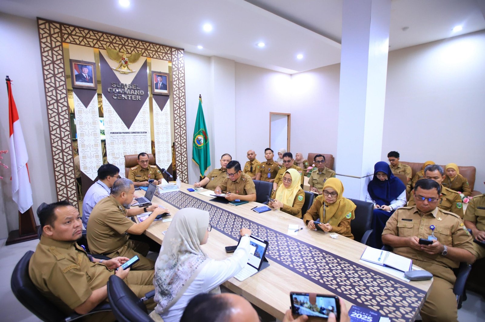 Pemprov Sumsel Ikuti Rakornas Inflasi dan Persiapan Idul Fitri 1447 H Secara Virtual