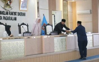 Paripurna DPRD Pagar Alam Bahas LKPJ Wali Kota 2025 dan Pembentukan Pansus