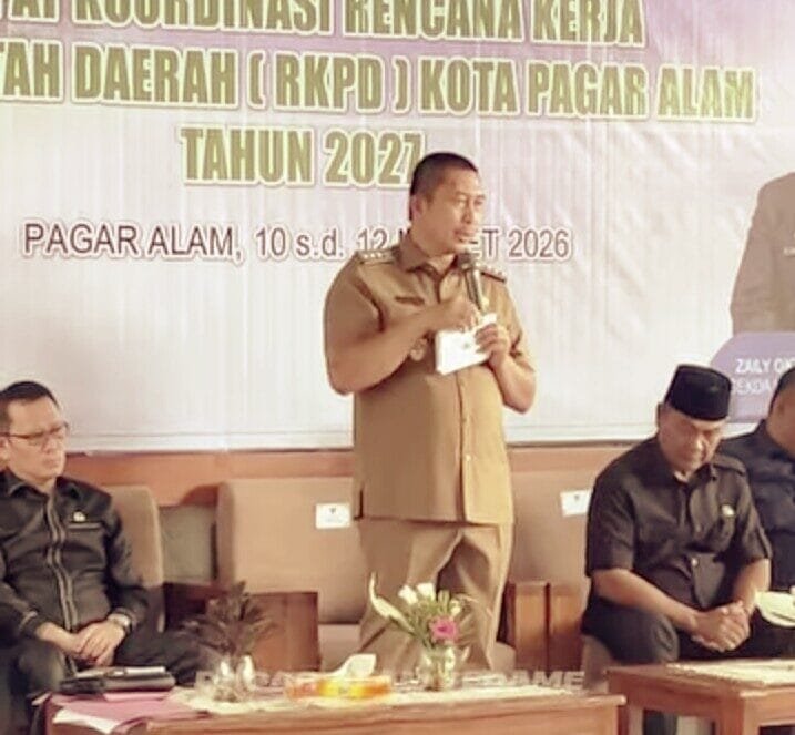 Wako Ludi Oliansyah Ajak RT/RW Dapil III Bersinergi Wujudkan Program Unggulan Pagar Alam