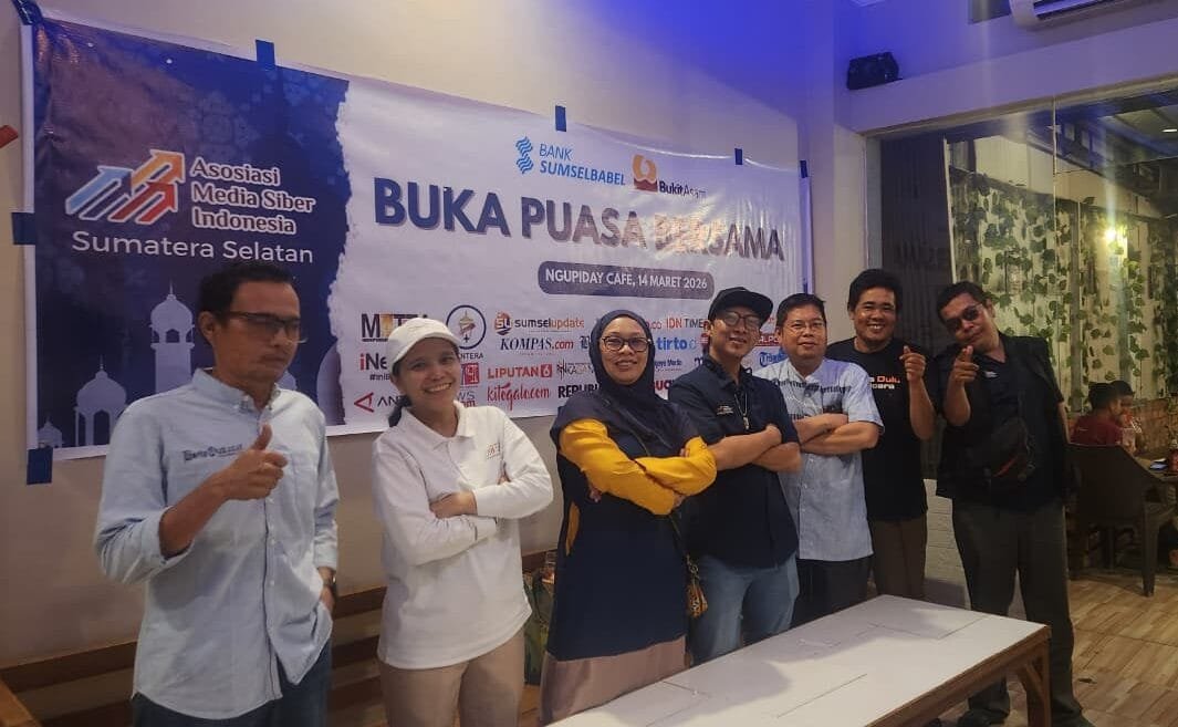 Pengurus AMSI Sumsel Gelar Buka Bersama, Diskusikan Tantangan Media Digital