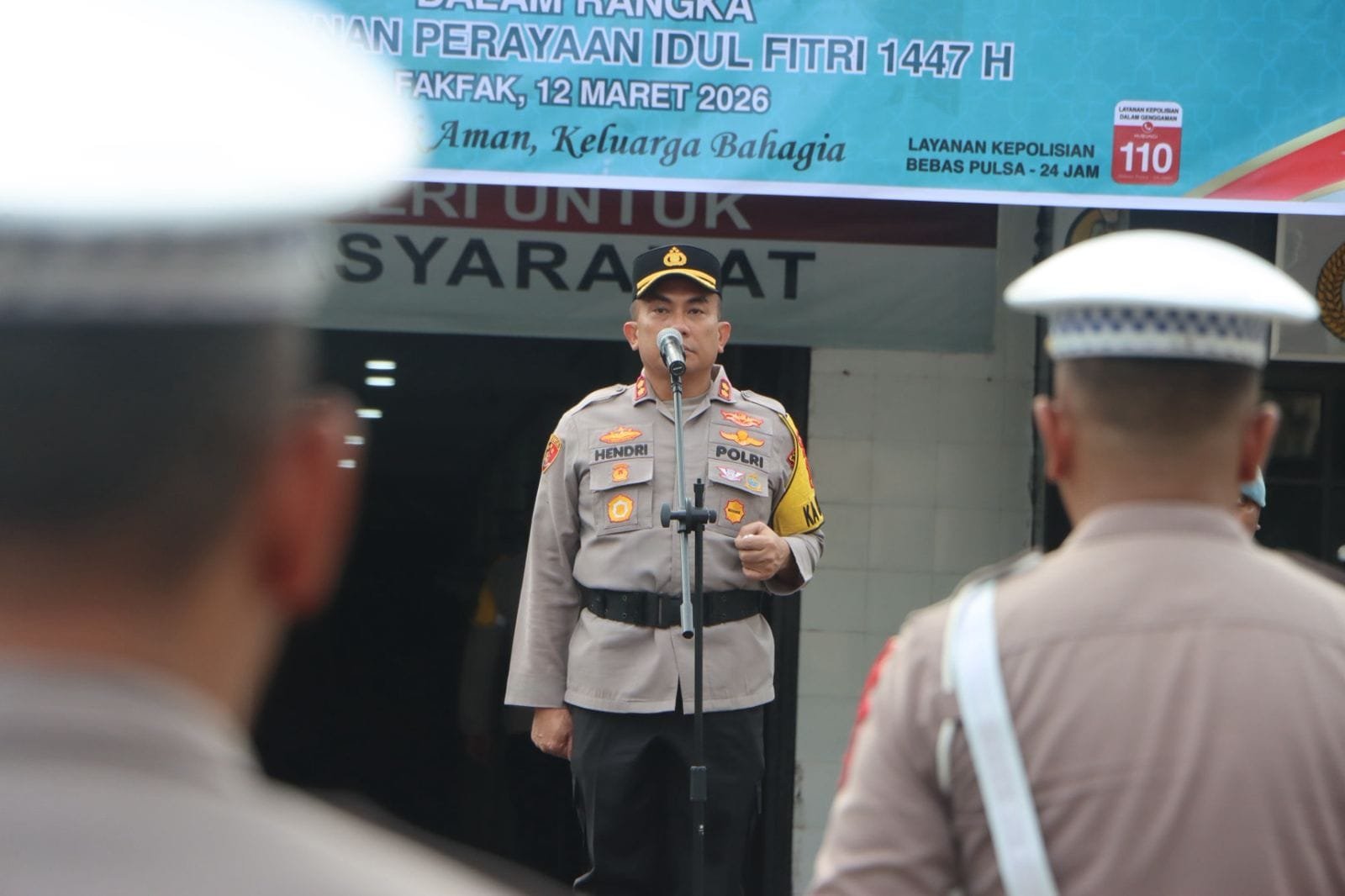 Kawal Mudik 2026, Kapolres Fakfak: Keamanan dan Stabilitas Harga Jadi Prioritas