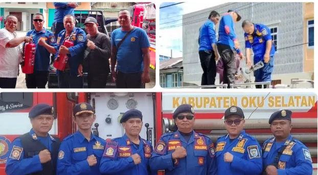 Damkar OKU Selatan Berbenah, Tekankan Kebutuhan Bak Air dan Mesin Alkon di Desa