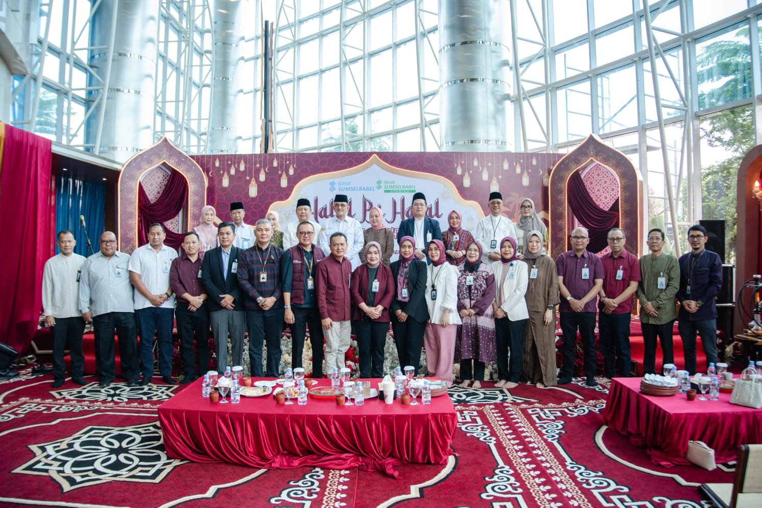 Perkuat Soliditas, Bank Sumsel Babel Gelar Halal Bihalal di Kantor Pusat