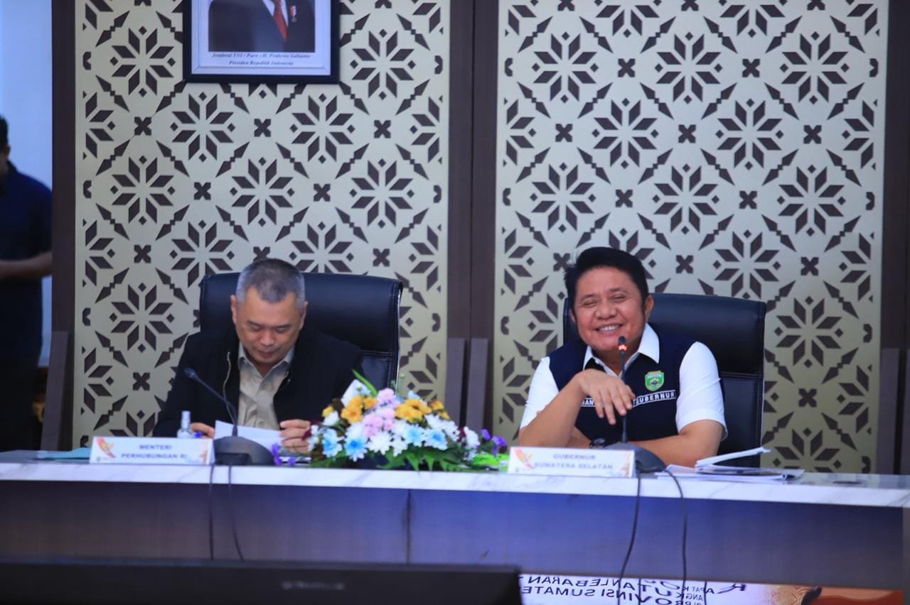 Dampingi Menhub, Herman Deru Pastikan Kesiapan Angkutan Lebaran 2026 di Sumsel