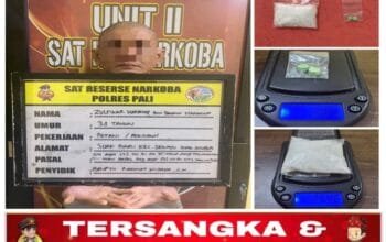 Polisi Menyamar Jadi Pembeli, Pengedar Sabu di PALI Ditangkap di Parkiran Pasar