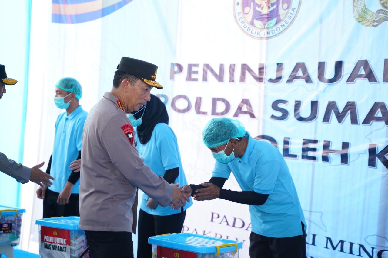 Kapolri Listyo Sigit Cek Langsung Pelayanan Gizi SPPG Paakri di Polda Sumsel