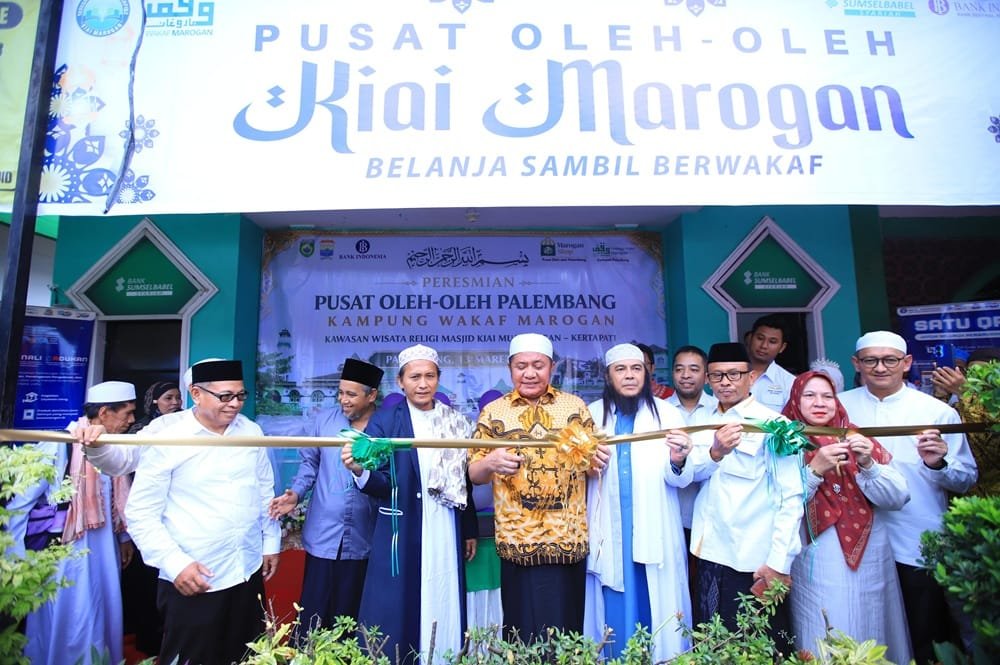 Herman Deru Soft Launching Kampung Wakaf Marogan, Dorong Wisata Religi dan UMKM