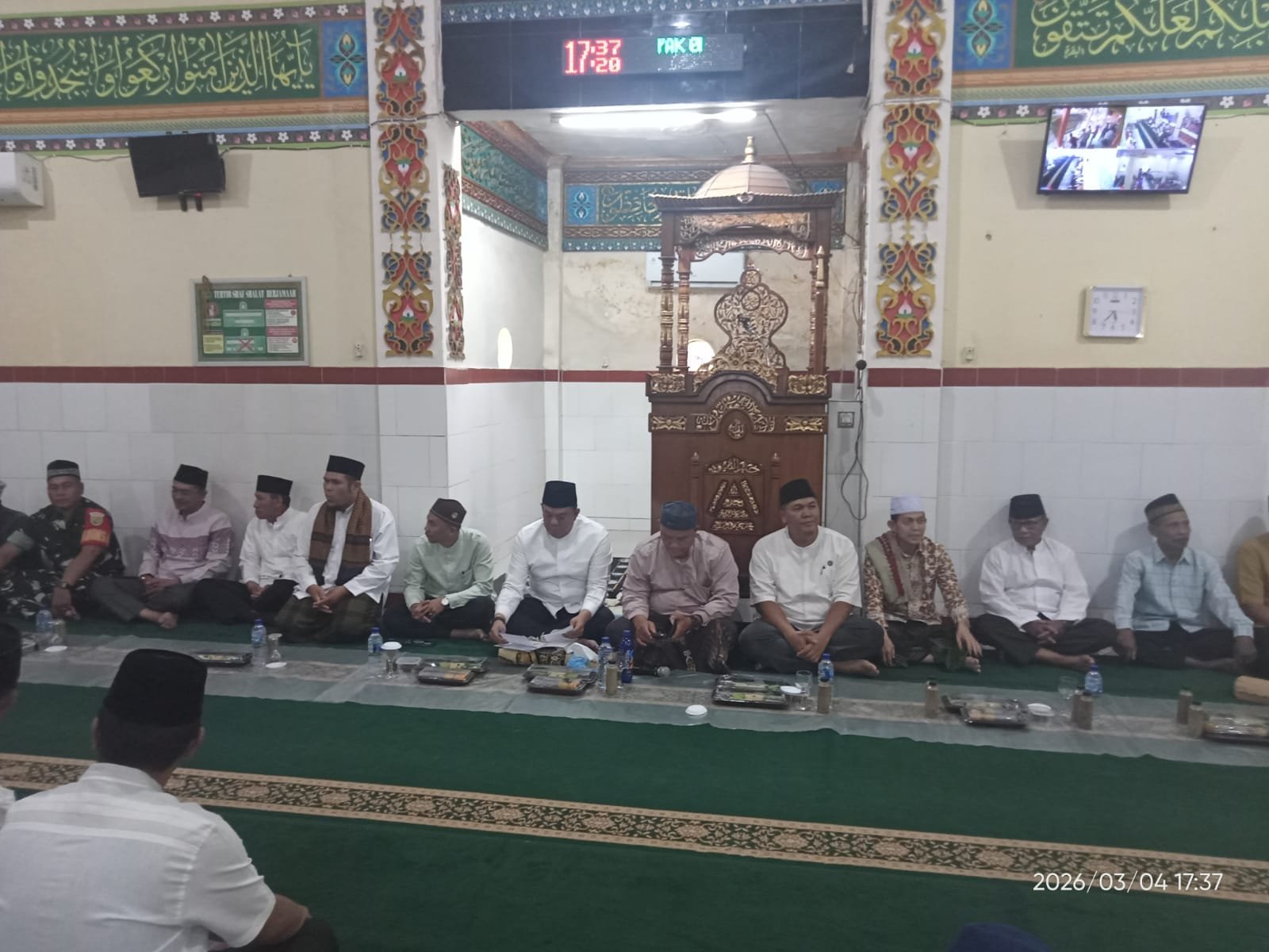 Wabup PALI Safari Ramadan di Tempirai, Salurkan Bantuan dan Serap Aspirasi