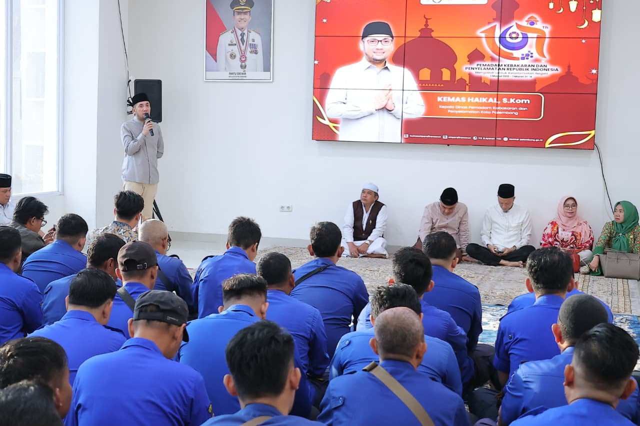 HUT ke-107 Damkar Palembang, 1.154 Personel Tetap Siaga 24 Jam Saat Lebaran