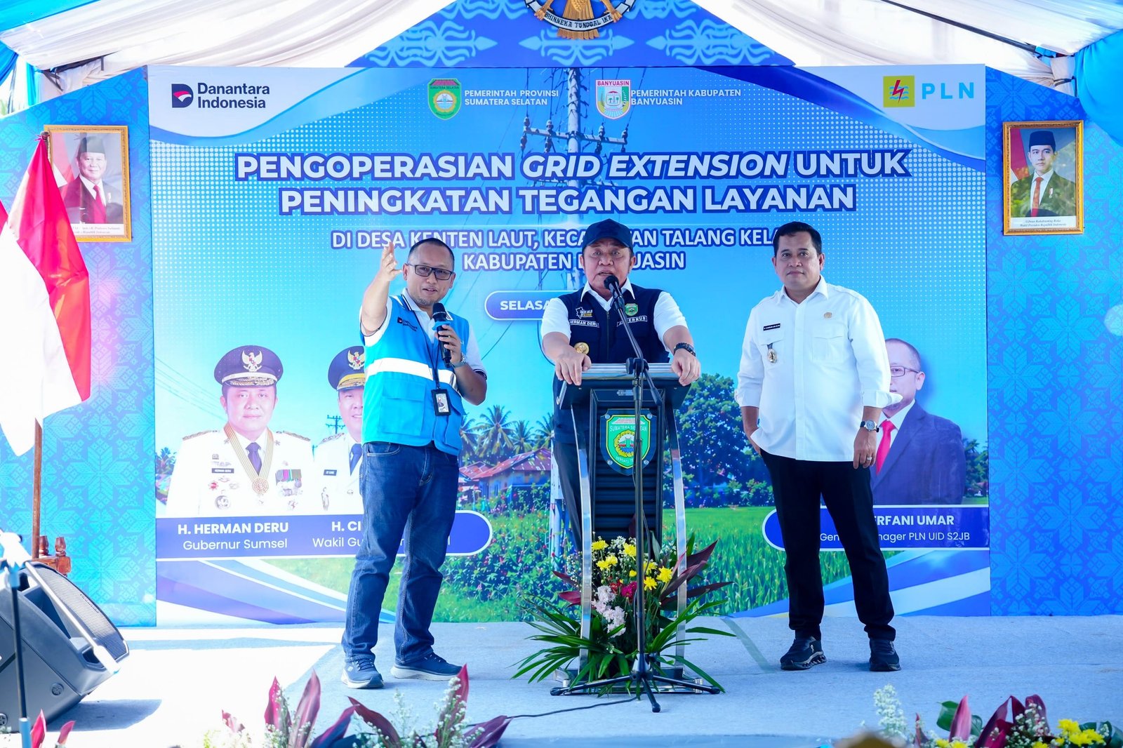 PLN Perkuat Tegangan Listrik Kenten Laut, Grid Extension Resmi Beroperasi