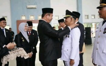 Wali Kota Pagar Alam Lantik 179 Pejabat, Tegaskan Tak Ada Jual Beli Jabatan