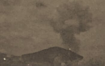 Gunung Gunung Dempo Erupsi Dini Hari, Kolom Abu Capai 2,5 Km