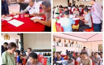 Deteksi Dini Penyakit, Ratusan Personel Polres Fakfak Jalani Rikkes Berkala 2026