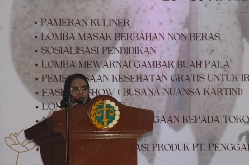 Pimpin Panitia Kartini 2026, Siti Hajar Uswanas Gerakkan 39 UMKM Perempuan di Gedung KONI