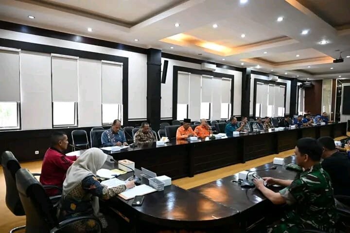 Wawako Bertha Pimpin Rapat Persiapan Kunjungan Pangdam II/Sriwijaya ke Pagar Alam