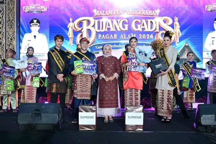 Wakil Wali Kota Pagar Alam Buka Grand Final Bujang Gadis Pagar Alam 2026