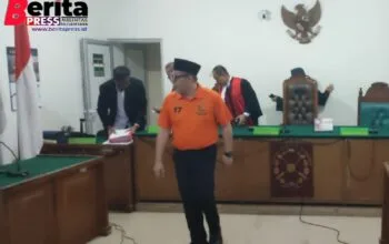 Mantan Camat SU I Palembang Divonis 2 Tahun Penjara