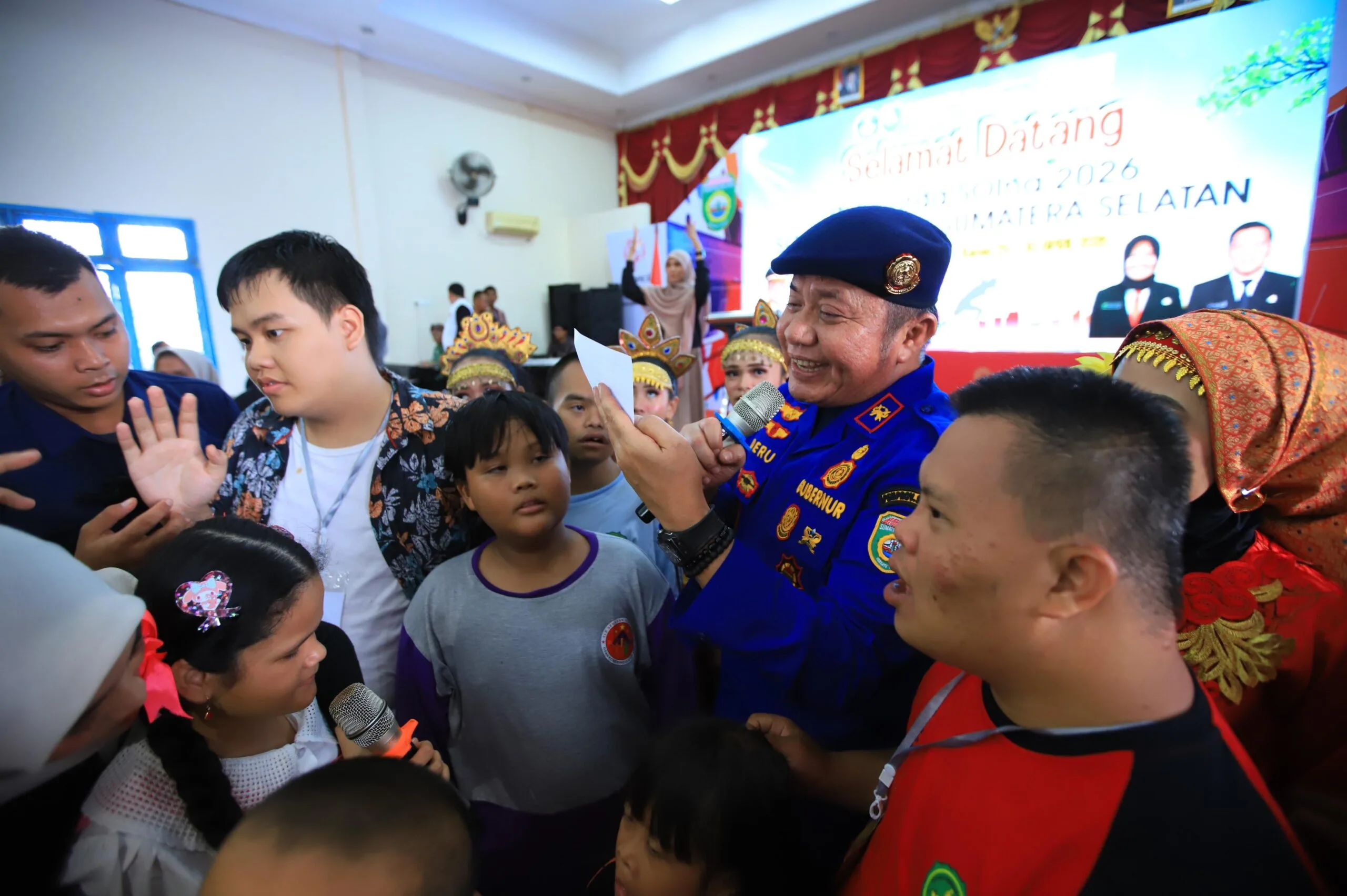 Hadiri Kejurda SOIna 2026, Herman Deru: Anak Istimewa Harus Percaya Diri dan Mandiri
