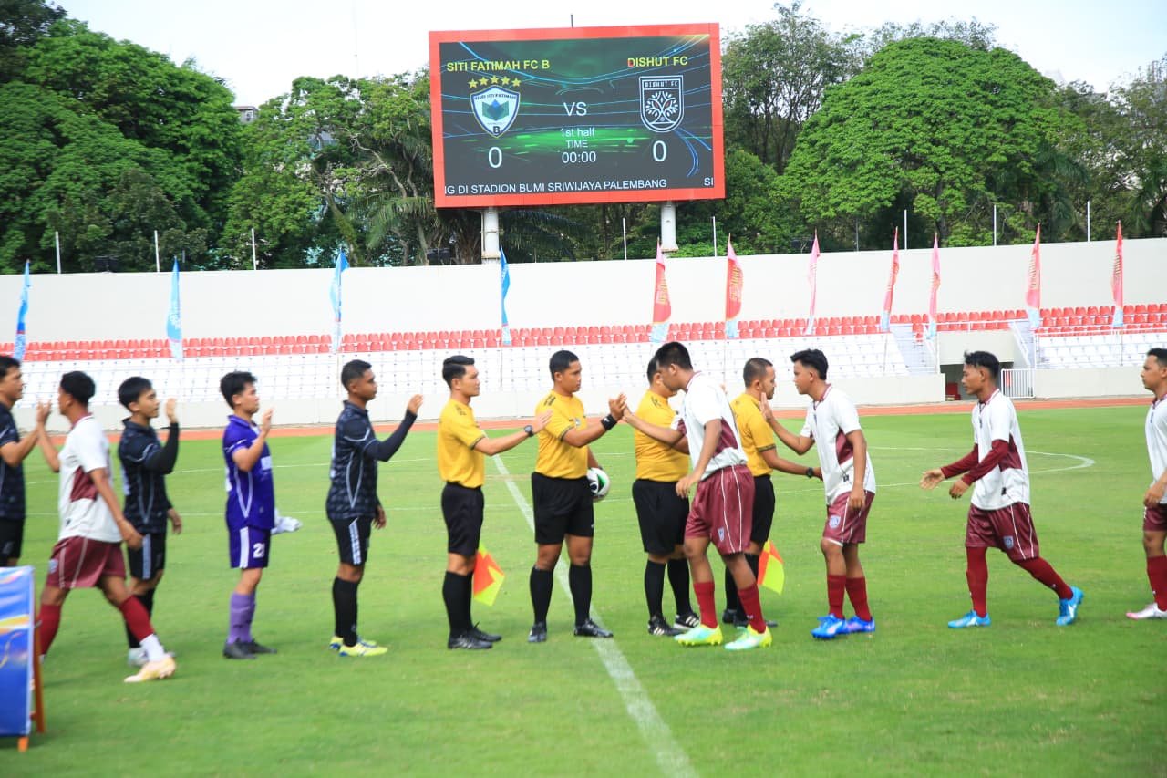 Sekda Sumsel Buka Turnamen Sepak Bola RS Siti Fatimah Cup IV 2026
