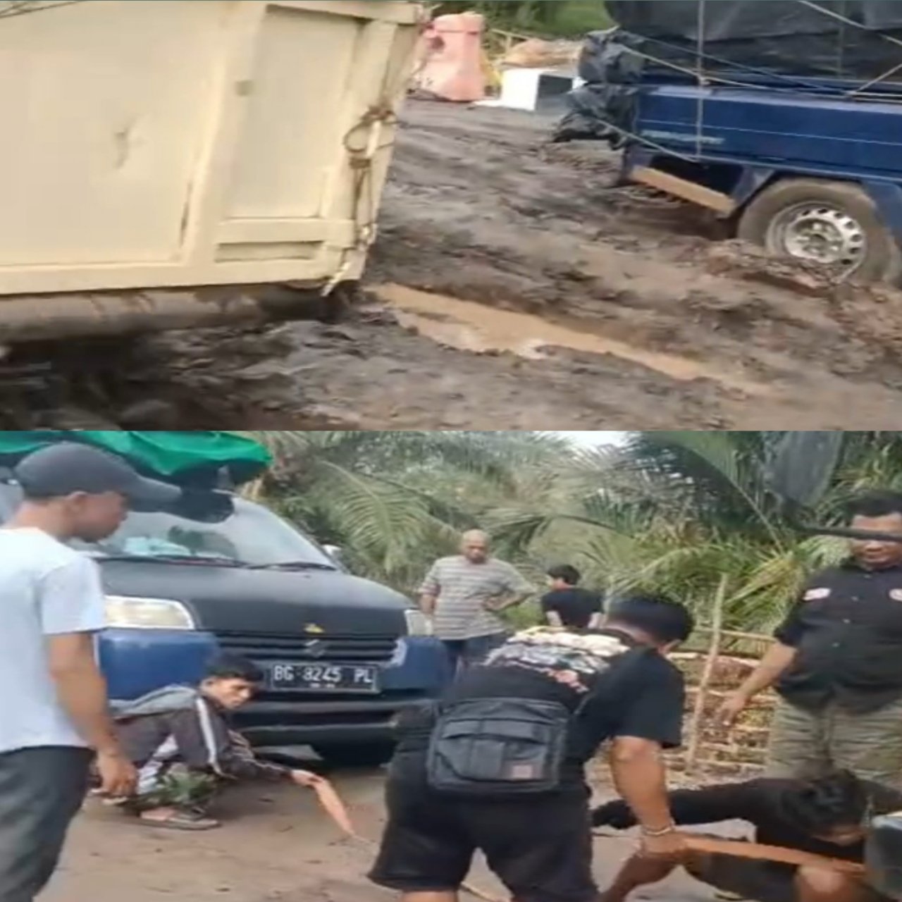 Ketua PWRI PALI Soroti Pekerjaan Box Culvert Jalan Alternatif PALI-Muba, Pengendara Banyak Terperosok