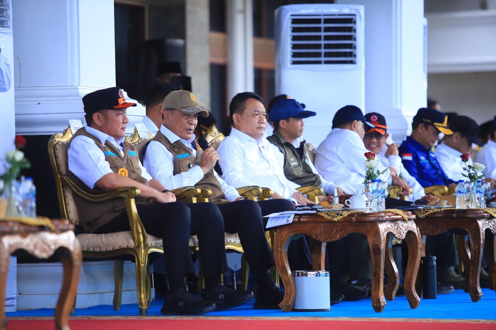 Dampingi Menko Polkam, Gubernur Herman Deru Pastikan Kesiapan Karhutla