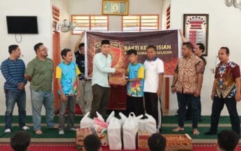 Dit Intelkam Polda Sumsel Salurkan Bantuan Sosial ke Sentra Budi Perkasa Palembang