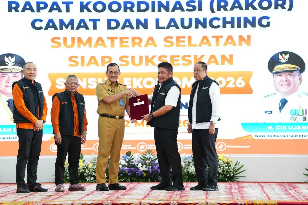 Gubernur Herman Deru Minta Camat Kawal Sukses Sensus Ekonomi 2026