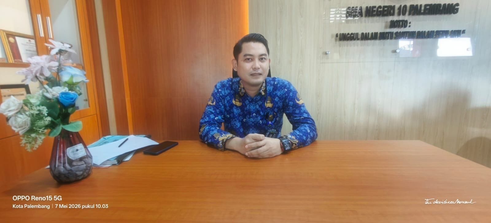 SMAN 10 Palembang Terapkan Seleksi Digital pada SPMB 2026, Siapkan 432 Kuota Siswa Baru