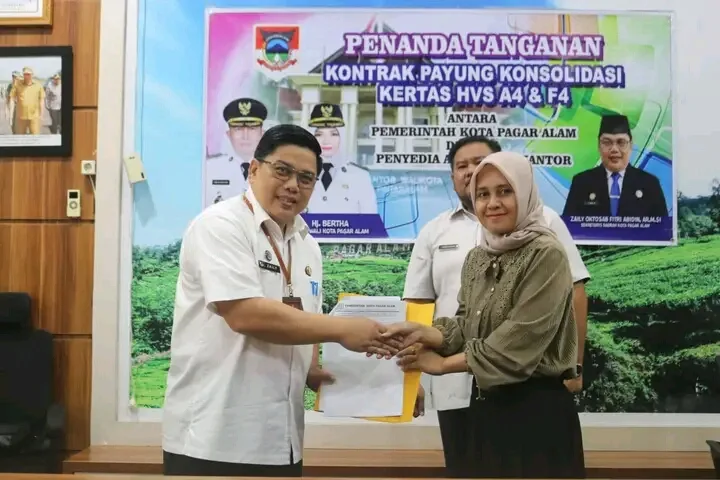 Pemkot Pagar Alam Tuntaskan Konsolidasi Pengadaan Kertas HVS, Dorong Efisiensi dan Transparansi