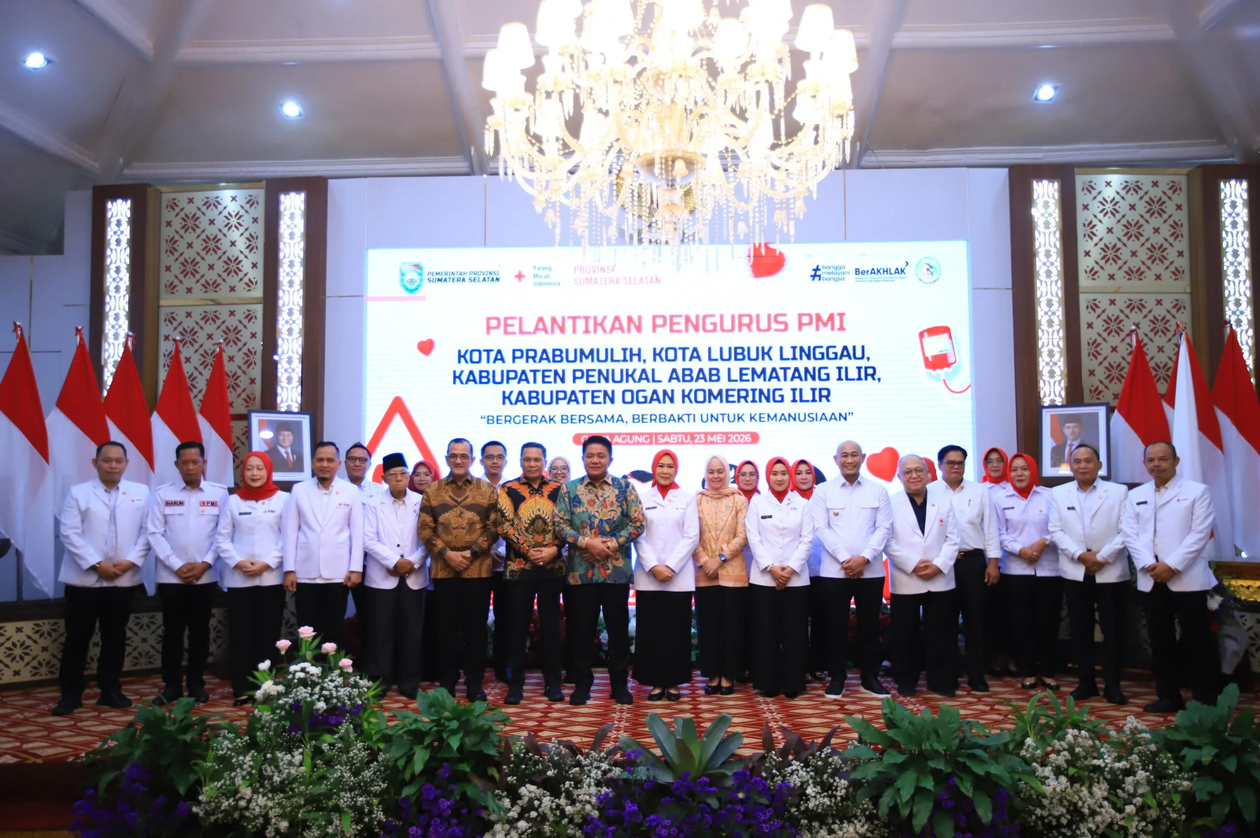Herman Deru Minta PMI Sumsel Perkuat Transparansi dan Gerak Kemanusiaan