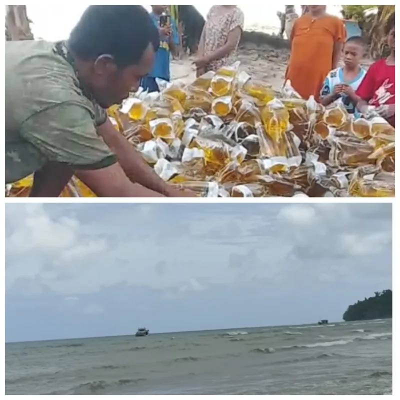 Jaga Hak Saudara Kita, Ibrahim Wairoy Imbau Warga Kembalikan Bantuan Pangan yang Dievakuasi dari Laut
