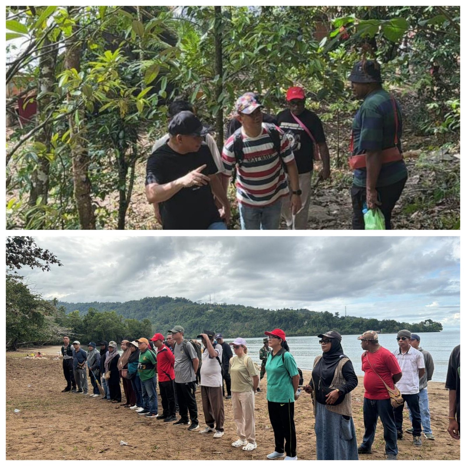 Aksi Nyata Bupati Samaun Dahlan Kerahkan ASN Bersihkan Pulau Bonyom Demi Sukseskan Perayaan Misi Katolik Tanah Papua