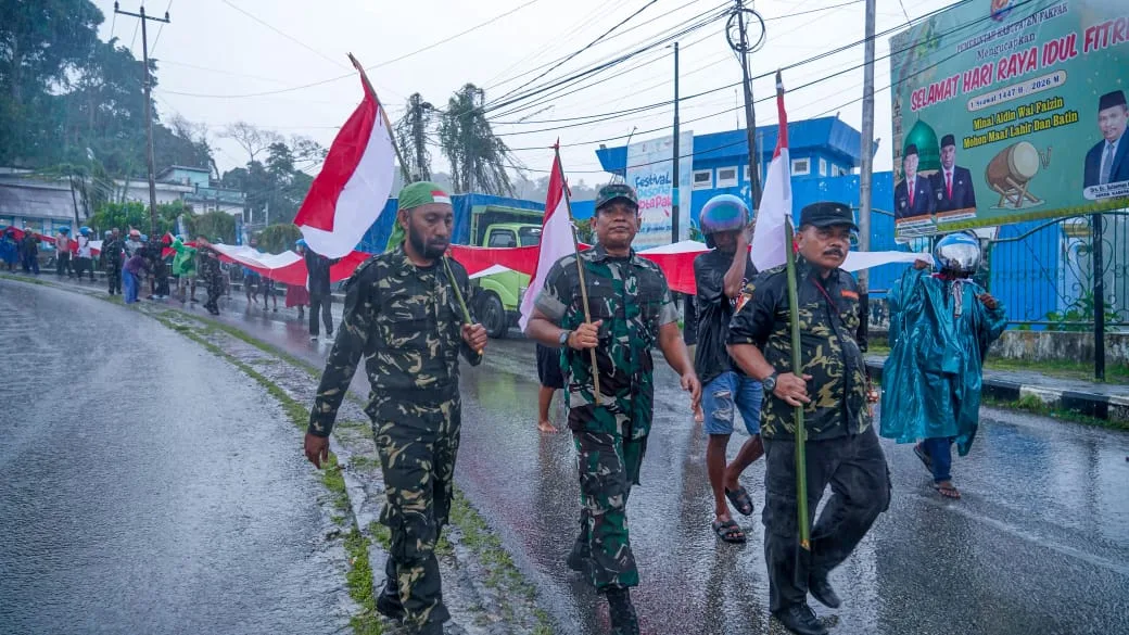 Lautan Merah Putih 1.200 Meter di Fakfak, Ali Sagara: Bukti Nyata Semangat ’45 Tak Padam