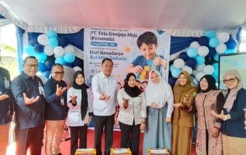 PT TSM Berbagi di SLB Autis Talang Kelapa Peringati Hari Kesadaran Autisme Sedunia